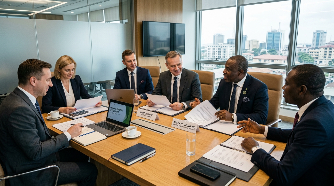 Bilateral meetings between Polish and Nigerian delegates during the previous edition