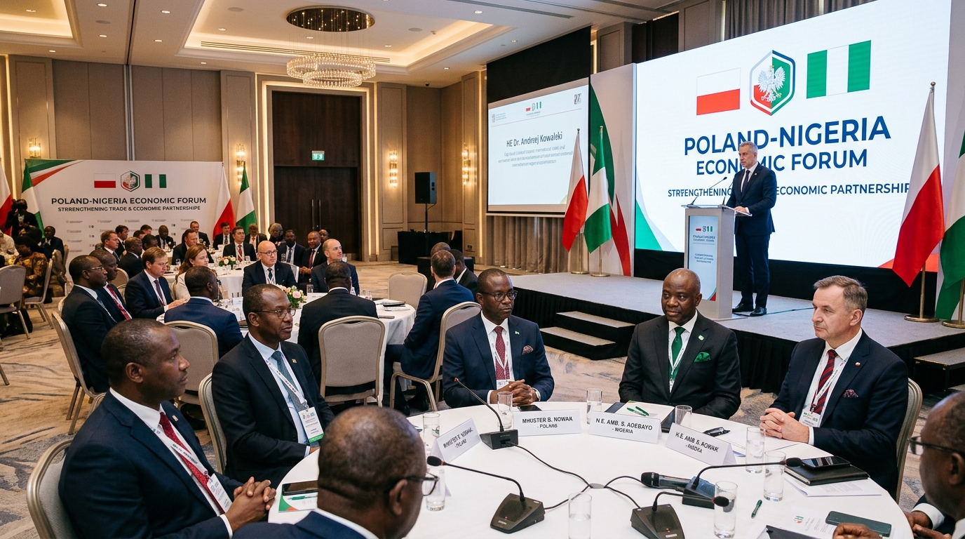 Delegates at the Poland-Nigeria Economic Forum